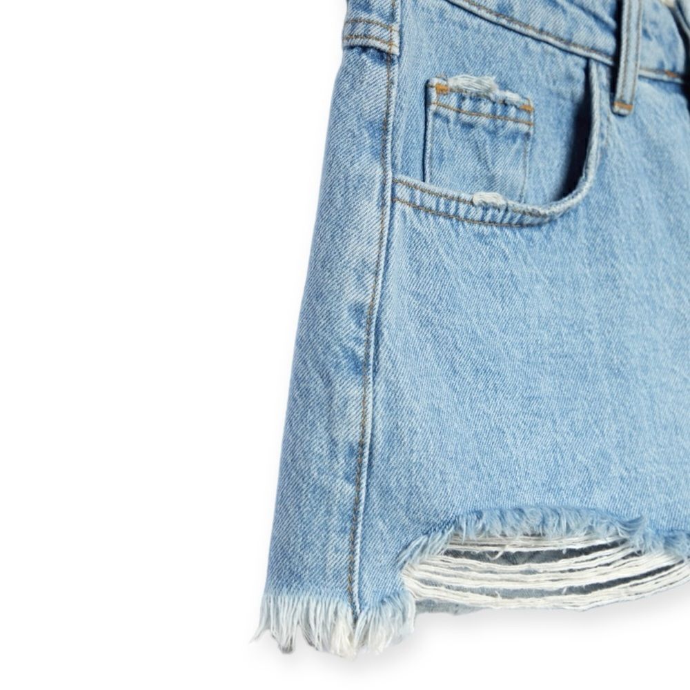 STRADIVARIUS | Blue | LOW RISE SHORT - Picture 4 of 13